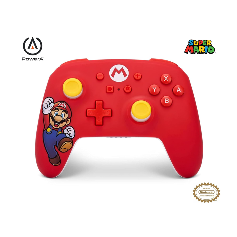PowerA Wireless Controller for Nintendo Switch - Mario Joy